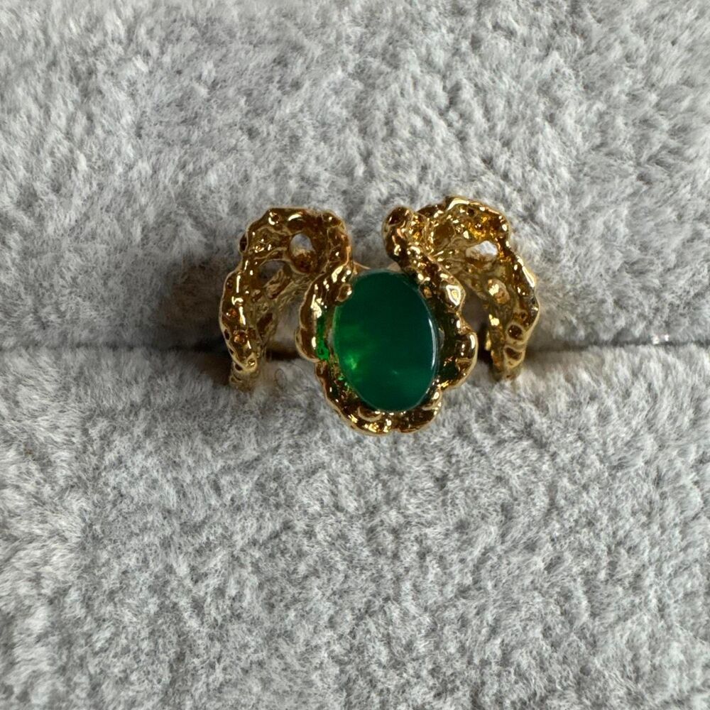 Unbranded Women's Gold and Green Jewellery